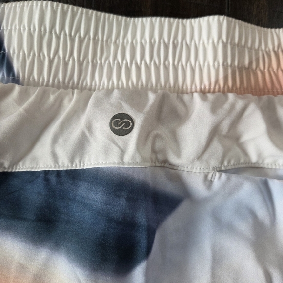 CALIA by Carrie Underwood Golf Birdie Skort XS 16" Sediment Stripe Ardosia NWT - Picture 8 of 12